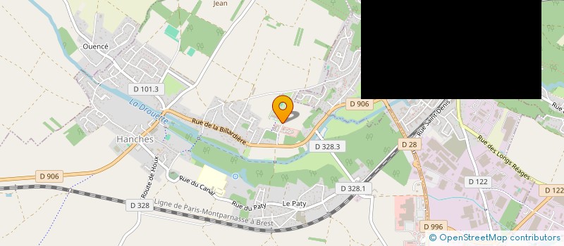 localisation de l'entreprise TUMPIE'S à HANCHES