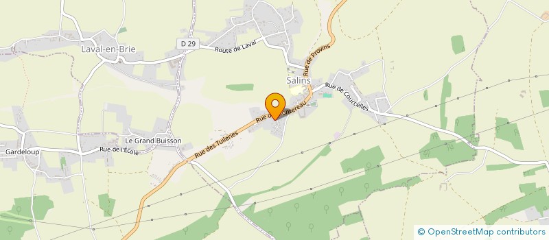 localisation de l'entreprise TUMUK  SALINS