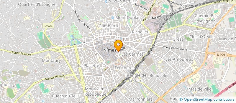 localisation de l'entreprise TUNA à NIMES