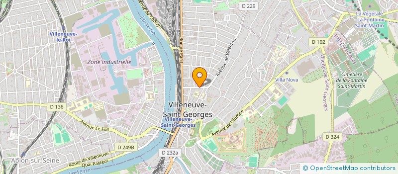 localisation de l'entreprise TUNA à VILLENEUVE-SAINT-GEORGES