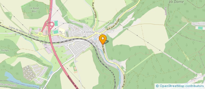 localisation de l'entreprise TUNA  FONTOY