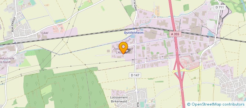 localisation de l'entreprise TUNAP FRANCE  ALTORF