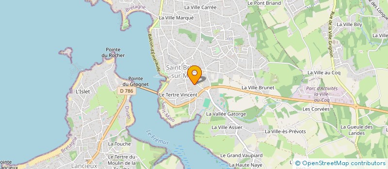 localisation de l'entreprise TUNAS PARISVIAG1  SAINT-BRIAC-SUR-MER