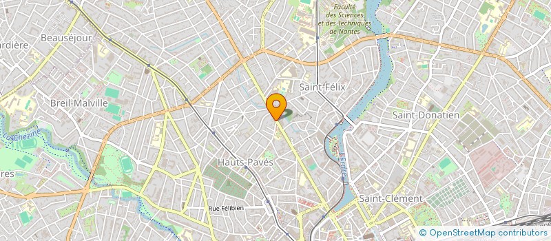 localisation de l'entreprise TUNC à NANTES