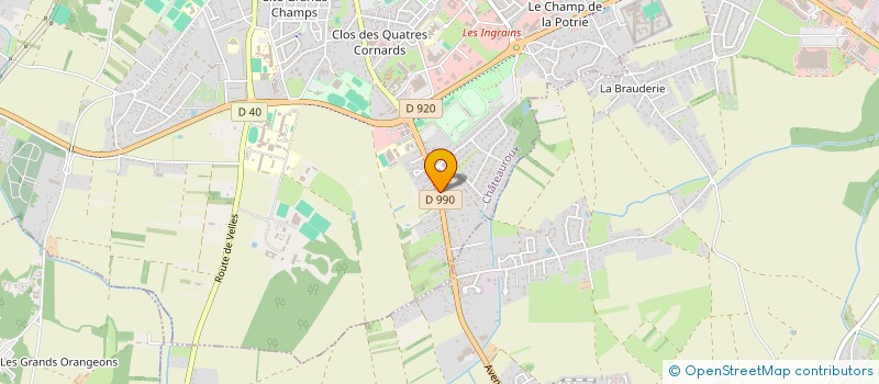 localisation de l'entreprise TUNCA 36 à CHATEAUROUX