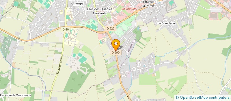 localisation de l'entreprise TUNCA INVESTING à CHATEAUROUX
