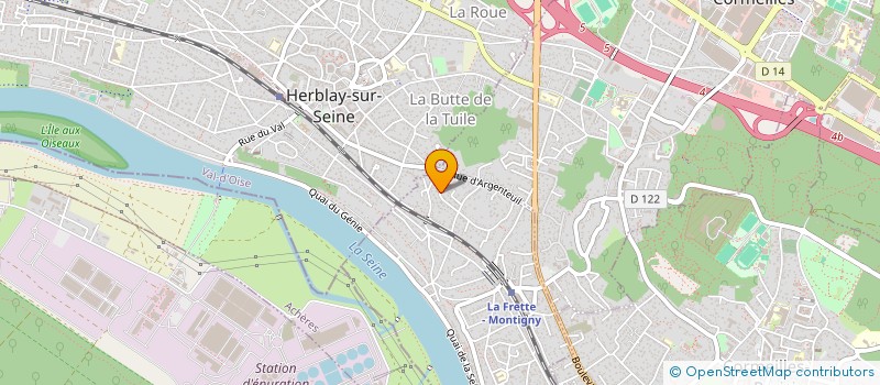 localisation de l'entreprise TUNEERING  LA FRETTE-SUR-SEINE