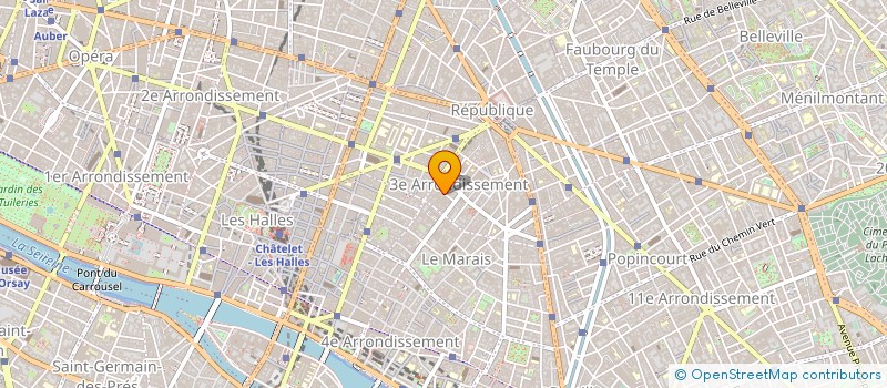 localisation de l'entreprise TUNG YEUH CHIEN VOINIER TONG  PARIS