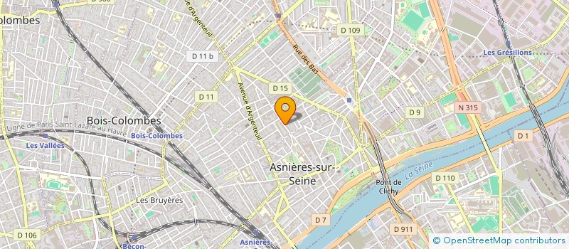 localisation de l'entreprise TUNGA LUOZI à ASNIERES-SUR-SEINE