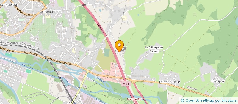 localisation de l'entreprise TUNGSTENE SECURITE à VIERZON