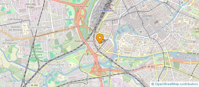 localisation de l'entreprise TUNIA & CO  STRASBOURG