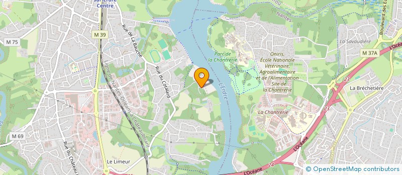 localisation de l'entreprise TUNIM  NANTES