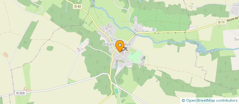 localisation de l'entreprise TUNING CAR POWER  ORBAIS-L'ABBAYE