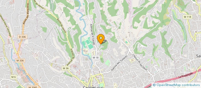 localisation de l'entreprise TUNISIE LIBERTE COTE D AZUR à CAGNES-SUR-MER