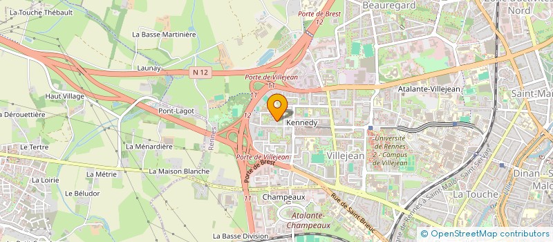 localisation de l'entreprise TUNISIE UNIVERSELLE  RENNES