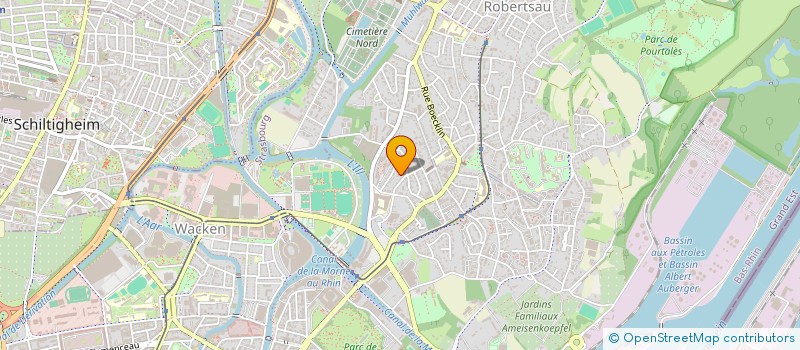 localisation de l'entreprise TUNNEL VISION  STRASBOURG