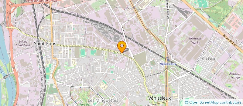 localisation de l'entreprise TUNOZ  VENISSIEUX