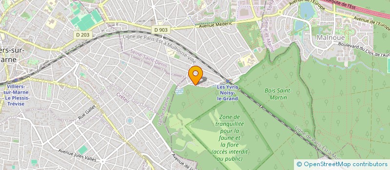 localisation de l'entreprise TUONG THUY  NOISY-LE-GRAND