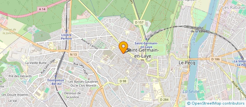 localisation de l'entreprise TUOT  SAINT-GERMAIN-EN-LAYE