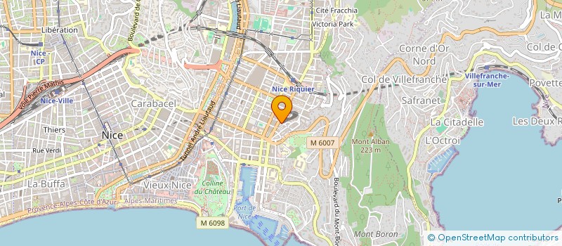 localisation de l'entreprise TUOVINEN CAPITAL  NICE