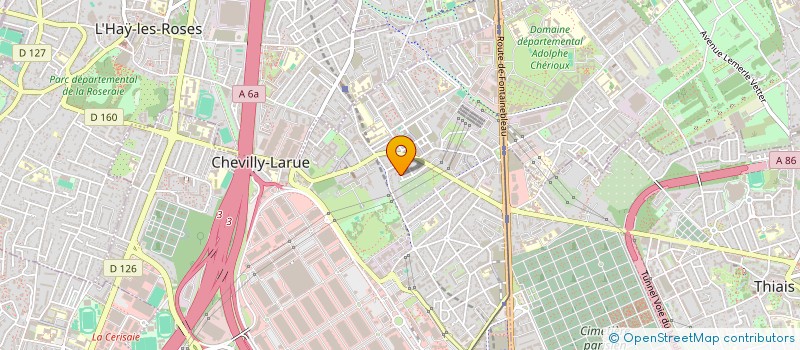 localisation de l'entreprise TUPACK FRANCE à SCEAUX
