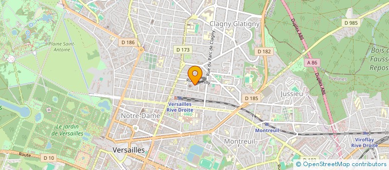 localisation de l'entreprise TUPAIA CONSEIL à VERSAILLES