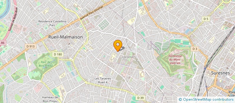 localisation de l'entreprise TUPELO à RUEIL-MALMAISON