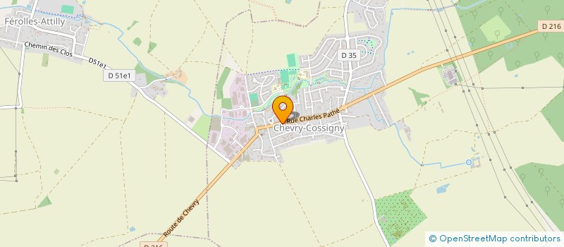 localisation de l'entreprise TUPET JC ET PALACIO JC  CHEVRY-COSSIGNY