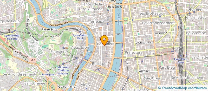 localisation de l'entreprise TUPIN ASSOCIES à LYON