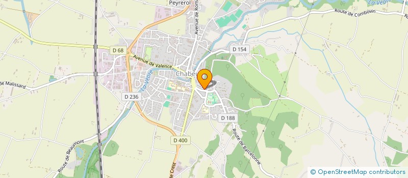 localisation de l'entreprise TUPINIER PATRIMOINE à CHABEUIL