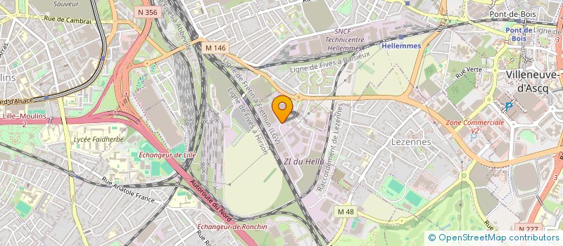 localisation de l'entreprise TUPOS GRAPHIC à LEZENNES