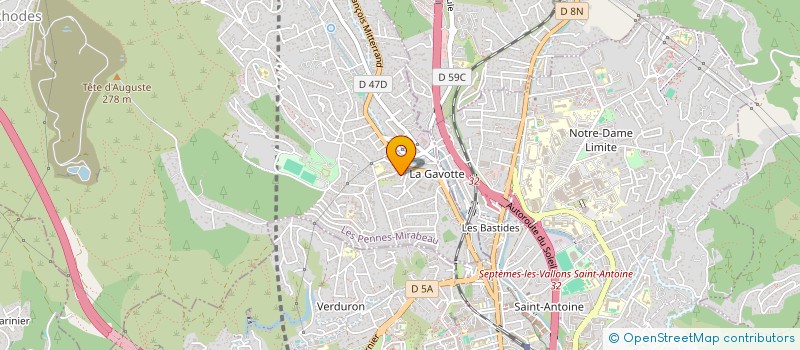 localisation de l'entreprise TUPP MECANIQUE à LES PENNES-MIRABEAU