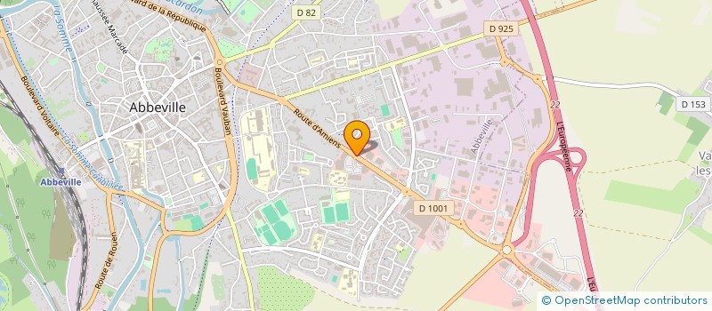 localisation de l'entreprise TUPPIN MARY AUTOMOBILES ABBEVILLE  ABBEVILLE