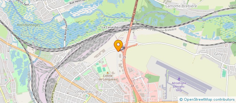 localisation de l'entreprise TUPPIN MARY AUTOMOBILES AMIENS  LONGUEAU