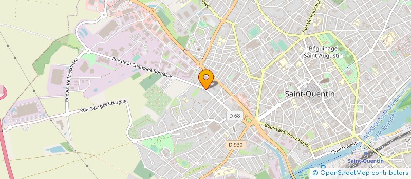localisation de l'entreprise TUPPIN MARY AUTOMOBILES SAINT QUENTIN  SAINT-QUENTIN