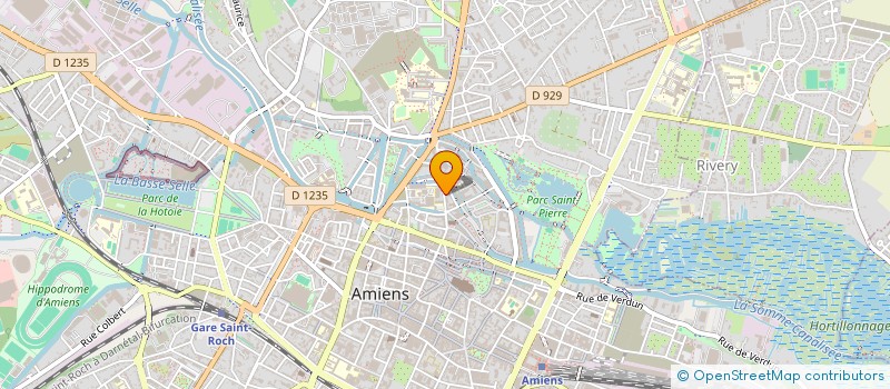 localisation de l'entreprise TUPSEN  AMIENS