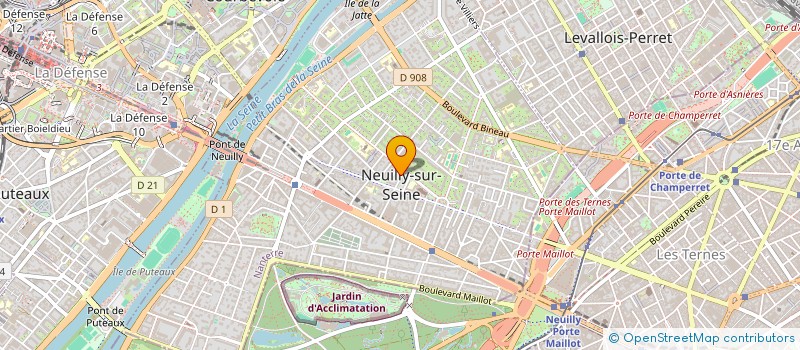 localisation de l'entreprise TUPURANGA à NEUILLY-SUR-SEINE