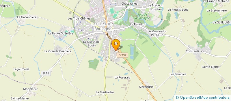 localisation de l'entreprise TUR-LUCS à LES LUCS-SUR-BOULOGNE