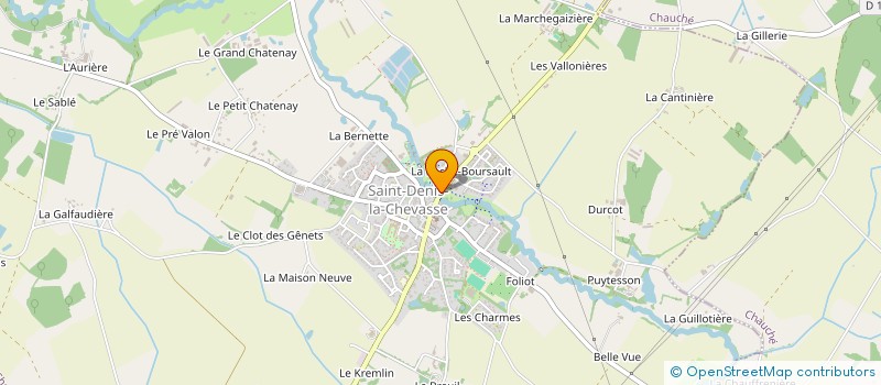 localisation de l'entreprise TURAL SAINT DENIS à SAINT-DENIS-LA-CHEVASSE