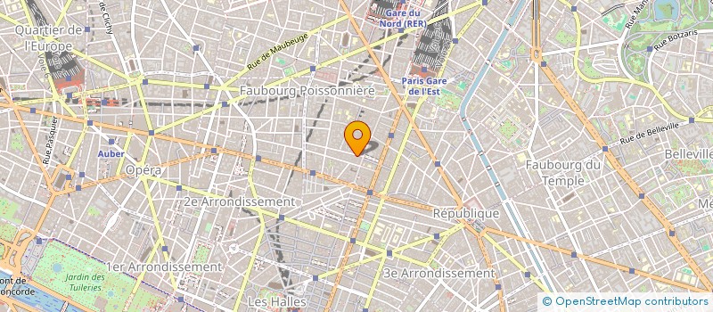 localisation de l'entreprise TURAN  PARIS