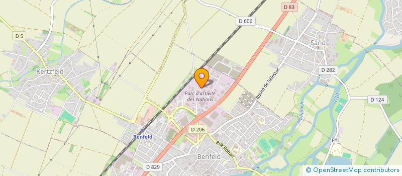 localisation de l'entreprise TURAN  BENFELD