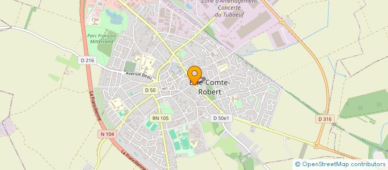 localisation de l'entreprise TURAN à BRIE-COMTE-ROBERT