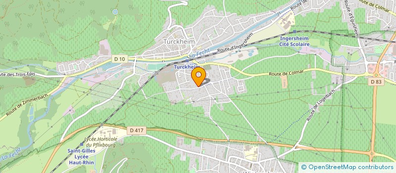 localisation de l'entreprise TURAN SAHANOGLU à TURCKHEIM