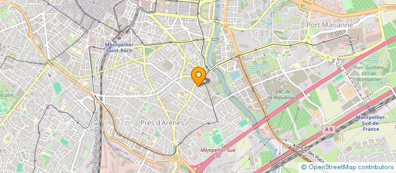 localisation de l'entreprise TURANDOT  MONTPELLIER