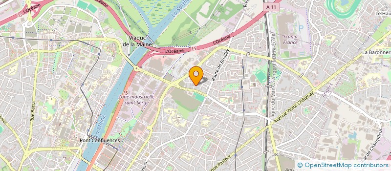 localisation de l'entreprise TURANOVA  ANGERS