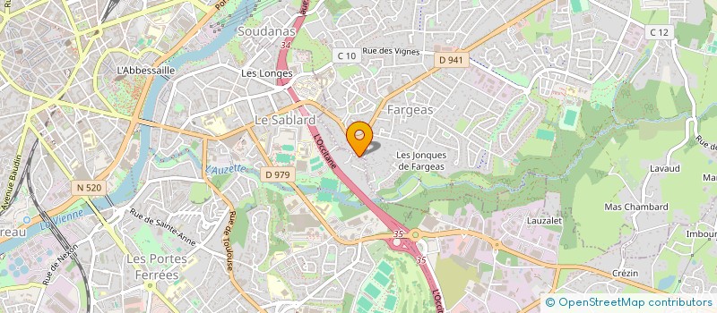 localisation de l'entreprise TURANZAS IMMOBILIER à PANAZOL