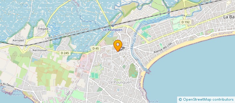 localisation de l'entreprise TURB GEN3  LE POULIGUEN