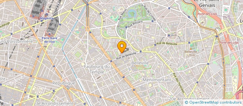 localisation de l'entreprise TURBATI CONSTRUCTION SARL  PARIS