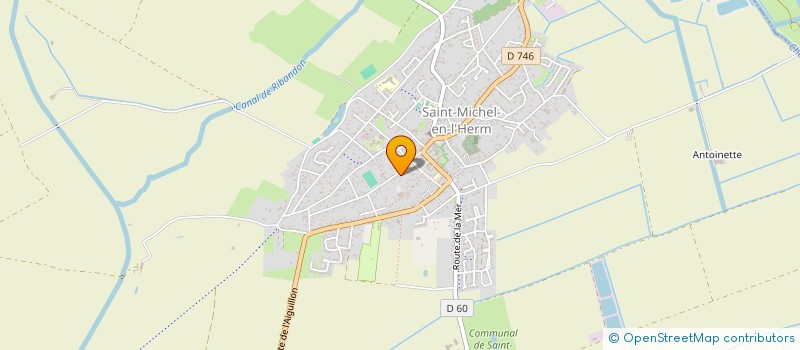 localisation de l'entreprise TURBAUD  SAINT-MICHEL-EN-L'HERM