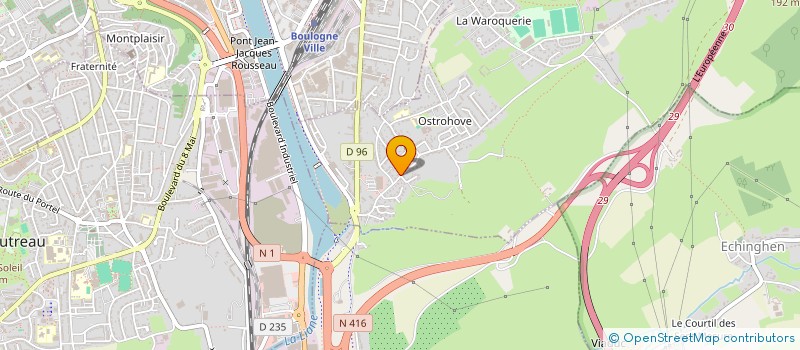 localisation de l'entreprise TURBE  SAINT-MARTIN-BOULOGNE